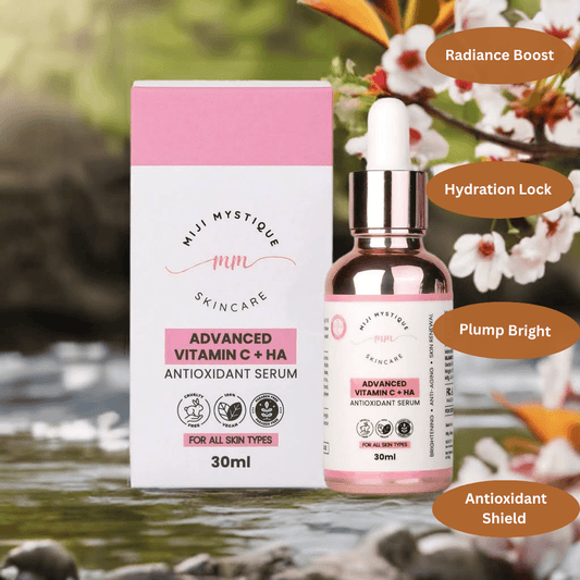 Miji Mystique Advanced Vitamin C + HA Antioxidant Serum – 30ml – For All Skin Types - Miji Mystique