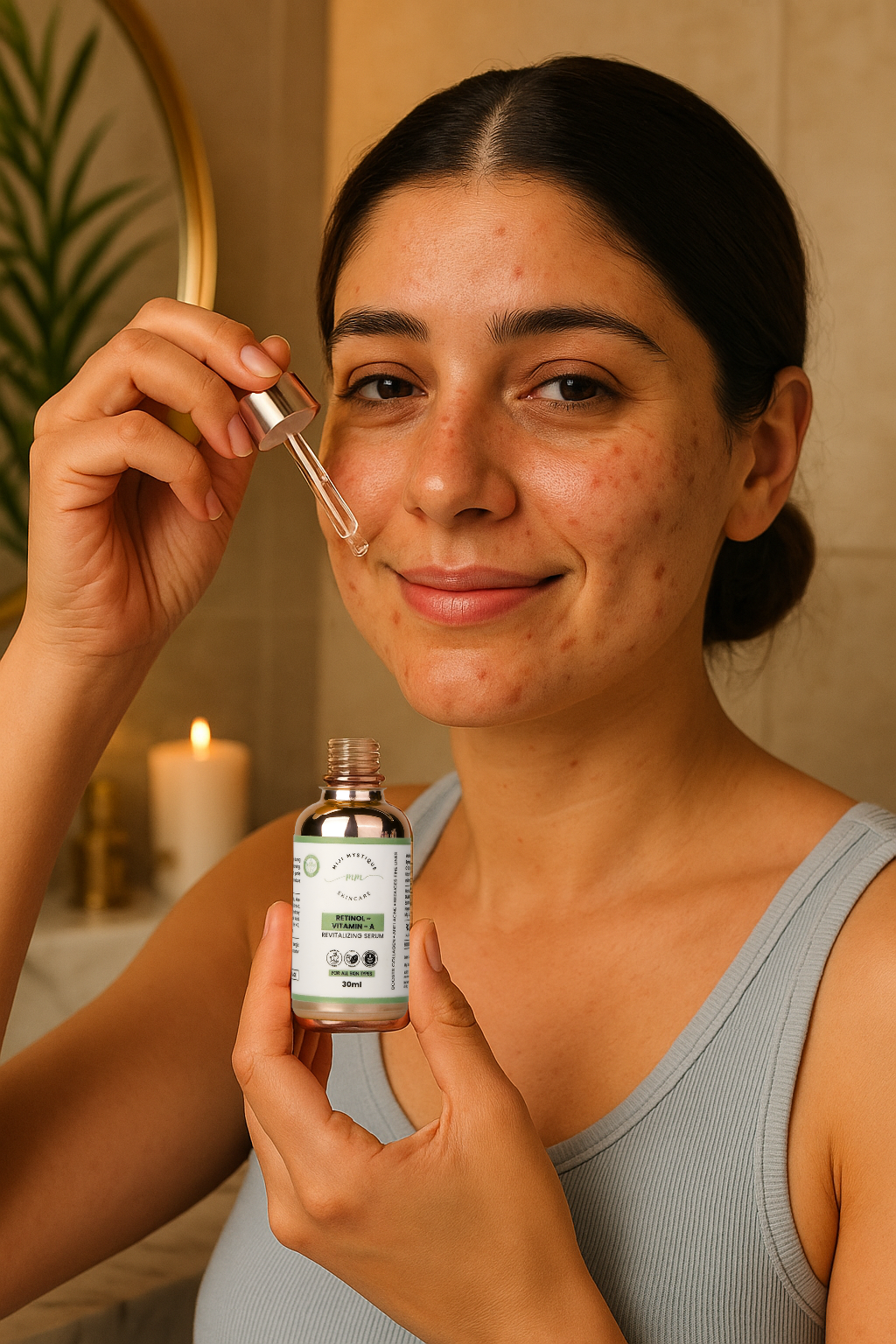 Miji Mystique Retinol (Vitamin A) Revitalizing Serum 2% – For All Skin Types – 30ml